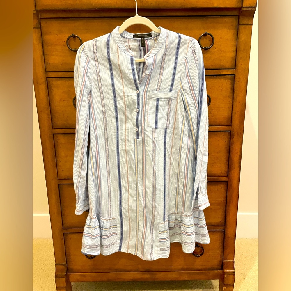 BCBG cotton shirt dress